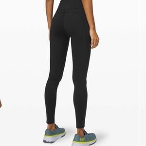 Lululemon Fast & Free Tights brushed - size 6